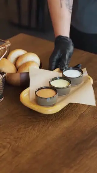 Creator brand film cafe menu, video still
