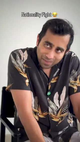 Creator comedy nationality guess, video still