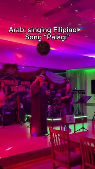 Creator live performance filipino song, video still