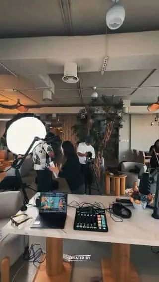 Morning show promo, video still